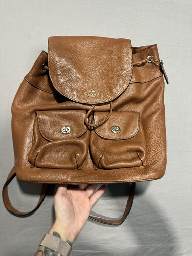 Zaino coach vintage pelle - vintage, in